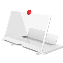 画像をギャラリービューアに読み込む, スマホ 拡大鏡 12インチ 10インチ 3倍 4倍 スタンド スクリーンルーペ 画面拡大 拡大レンズ 映画鑑賞 iPhone android タブレッド