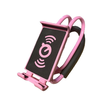 画像をギャラリービューアに読み込む, スマホスタンド 寝ながら 卓上 アーム おしゃれ シリコン ベッド 車スマホスタンド 首かけ ipad くねくね スマホホルダー