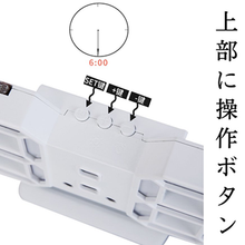 画像をギャラリービューアに読み込む, 置き時計 おしゃれ デジタル 大型 リビング 大きい 北欧 3D