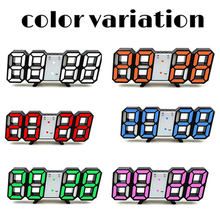 画像をギャラリービューアに読み込む, 置き時計 おしゃれ デジタル 大型 リビング 大きい 北欧 3D