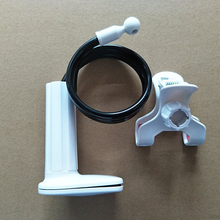 画像をギャラリービューアに読み込む, スマホスタンド アーム 卓上 クリップ スマホホルダー ブラック ホワイト フレキシブル 寝ながら アーム 携帯スタンド 携帯ホルダー