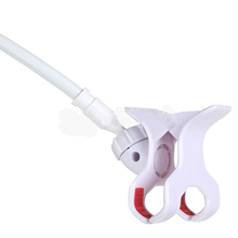 画像をギャラリービューアに読み込む, スマホスタンド アーム 卓上 クリップ スマホホルダー ブラック ホワイト フレキシブル 寝ながら アーム 携帯スタンド 携帯ホルダー