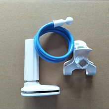 画像をギャラリービューアに読み込む, スマホスタンド アーム 卓上 クリップ スマホホルダー ブラック ホワイト フレキシブル 寝ながら アーム 携帯スタンド 携帯ホルダー