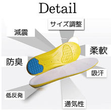 画像をギャラリービューアに読み込む, 靴の中敷き インソール 詳細