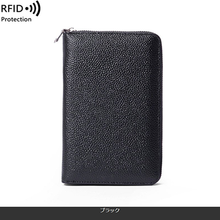 画像をギャラリービューアに読み込む, 通帳ケース 磁器防止 おしゃれ 大容量 印鑑 ポーチ ポシェット スマホケース かわいい レディース メンズ マルチポーチ 財布 薄型 小さめ