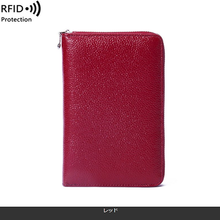 画像をギャラリービューアに読み込む, 通帳ケース 磁器防止 おしゃれ 大容量 印鑑 ポーチ ポシェット スマホケース かわいい レディース メンズ マルチポーチ 財布 薄型 小さめ