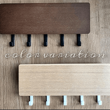 画像をギャラリービューアに読み込む, 壁掛け収納フック 5フック カラーバリエーション