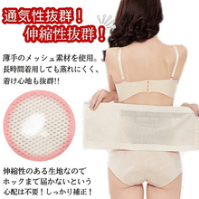 画像をギャラリービューアに読み込む, ウエストニッパー 通気性 伸縮性