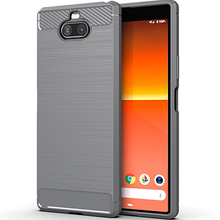 画像をギャラリービューアに読み込む, スマホケース Xperia8 android エクスペリア8 おしゃれ メンズ カバー 耐衝撃 防水 かっこいい シンプル アンドロイド カーボン ブラック