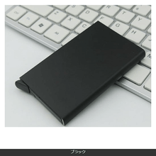 画像をギャラリービューアに読み込む, クレジットカードケース RFID機能つき ブラック