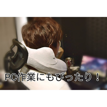 画像をギャラリービューアに読み込む, ネックピロー 飛行機 エアー 車用 空気式 子供 車 低反発 空気 枕 子供用 手動