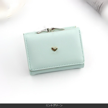 画像をギャラリービューアに読み込む, 財布 レディース 三つ折り 二つ折り がま口 かわいい 小さめ ウォレット 使いやすい ミニ財布 安い コンパクト おしゃれ 新品