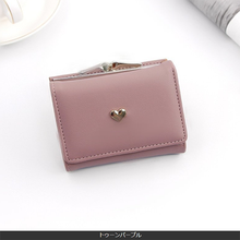 画像をギャラリービューアに読み込む, 財布 レディース 三つ折り 二つ折り がま口 かわいい 小さめ ウォレット 使いやすい ミニ財布 安い コンパクト おしゃれ 新品