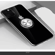 画像をギャラリービューアに読み込む, iPhoneXR・11・11Pro・11ProMax カバーケースマグネット バンカーリング クリア