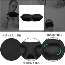 画像をギャラリービューアに読み込む, 3D立体型アイマスク 機能素材