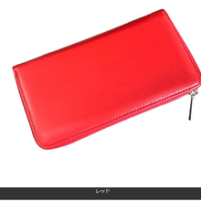 画像をギャラリービューアに読み込む, RFID機能付き カードケース 36枚 レッド