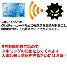 画像をギャラリービューアに読み込む, RFID機能付き カードケース 36枚 スキミング防止