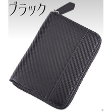 画像をギャラリービューアに読み込む, 小銭入れ/メンズ/コインケース/カード入る/仕切り/牛皮/財布/カーボンレザー/ミニ財布/おしゃれ/薄い/小さい/財布ブランド/レディース/かわいい/がま口/ブランド/使いやすい/100均/50代