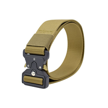 画像をギャラリービューアに読み込む, タクティカルベルト メンズ ベルト カジュアル 穴なし ナイロン おしゃれ 125cm かっこいい オートロック 120cm以上 4cm 3cm以上 ガチャベルト