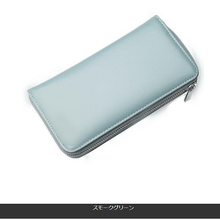 画像をギャラリービューアに読み込む, RFID機能付き カードケース 36枚 スモークグリーン