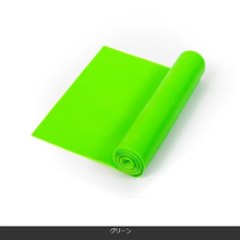 画像をギャラリービューアに読み込む, トレーニングチューブ 筋トレ エクササイズバンド ゴム 全5色 ヨガバンド 男女兼用 フィットネス ストレッチ