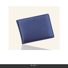 画像をギャラリービューアに読み込む, 財布 メンズ 二つ折り財布 薄い 小銭入れ カード入れ 使いやすい ミニ財布 コンパクト コインケース 30代 40代 50代 カーボン柄