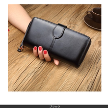 画像をギャラリービューアに読み込む, 財布 レディース 長財布 新品 大容量 30代 40代 使いやすい 大き目 シンプル 小銭入れ 仕切り 女性 カード大容量 カード入れ
