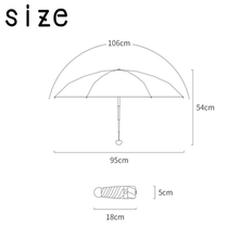 画像をギャラリービューアに読み込む, 折りたたみ傘 軽量 レディース UVカット 晴雨兼用 6本骨 ケース 吸水 日傘 折り畳み傘 撥水性 90m