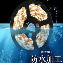 画像をギャラリービューアに読み込む, LEDテープライト 防水加工