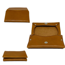 画像をギャラリービューアに読み込む, コインケース メンズ 牛皮 ボックス ミニ財布 本革 ミニウォレット 小銭入れ ヌメ革 タンニン