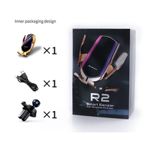 画像をギャラリービューアに読み込む, スマホホルダー 車載ホルダー 充電 Qi対応 エアコン吹き出し口用 自動開閉 360度回転 充電機能付き 4.7インチ-6.5インチスマホ適用 急速