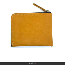 画像をギャラリービューアに読み込む, 財布 小銭入れ レディース メンズ 40代 30代 薄い 二つ折り レザー L字ファスナー ミニ財布 コインケース カード入る おしゃれ 小さい