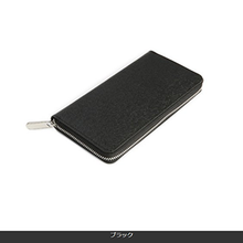 画像をギャラリービューアに読み込む, 財布/メンズ/長財布/薄い/ラウンドファスナー/薄型/革/牛皮/レザー/カード入れ/カード大容量/新品/大容量/ブラック/メンズ財布ブランド/大学生/格付け/30代/ランキング/20代/二つ折り/高校生/50代/安い