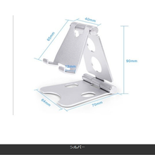 画像をギャラリービューアに読み込む, スマホスタンド 卓上 折りたたみ 充電 おしゃれ アルミ 撮影 スマホ タブレット スマホホルダー 角度調整 滑り止めシリコン付き