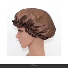 画像をギャラリービューアに読み込む, ナイトキャップ シルク 就寝用 ロングヘア レディース M L メンズ ヘアキャップ 天然シルク100% かわいい 防寒 枝毛防止