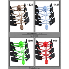 画像をギャラリービューアに読み込む, 靴ひも 結ばない ほどけない おしゃれ 120cm スニーカー 2本1足セット 結ばない靴ひも ボタンロック