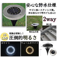 画像をギャラリービューアに読み込む, ソーラーライト 屋外 人勧センサー 4個セット LED 埋め込み センサー 自動点灯 ガーデンライト ソーラー イルミネーション 庭 太陽光 ライト 玄関 照明