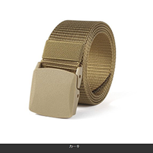 画像をギャラリービューアに読み込む, ベルト メンズ 穴なし カジュアル ナイロンベルト ゴルフ オートロック おしゃれ 120cm 無段階調整 かっこいい 黒 茶 ネイビー レディース