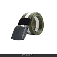 画像をギャラリービューアに読み込む, ベルト メンズ 穴なし カジュアル ナイロンベルト ゴルフ オートロック おしゃれ 120cm 無段階調整 かっこいい 黒 茶 ネイビー レディース