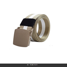 画像をギャラリービューアに読み込む, ベルト メンズ 穴なし カジュアル ナイロンベルト ゴルフ オートロック おしゃれ 120cm 無段階調整 かっこいい 黒 茶 ネイビー レディース