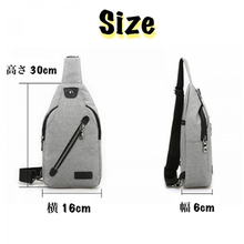 画像をギャラリービューアに読み込む, ボディバッグ キッズ 女子 斜めがけ ショルダー おしゃれ 仕事 小さめ 普段使い 軽量 ポーチ レディース メンズ ブラック ネイビー
