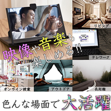 画像をギャラリービューアに読み込む, スマホ 拡大鏡 12インチ　10インチ　３倍　４倍　スタンド　スクリーンルーペ 画面拡大 拡大レンズ 映画鑑賞 iPhone android　タブレッド
