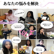 画像をギャラリービューアに読み込む, スマホスタンド アーム　卓上　クリップ　　スマホホルダー　ブラック　ホワイト フレキシブル 寝ながら アーム 携帯スタンド 携帯ホルダー
