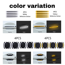 画像をギャラリービューアに読み込む, ドアハンドルプロテクター　車 8枚セット 3Dタイプ ドア ガード ドア ひっかき 傷を防止　青　赤　クリア
