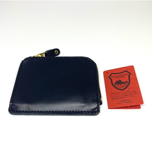 画像をギャラリービューアに読み込む, コインケース　本革　メンズ　ブランド　L字ファスナー　栃木レザー　牛皮　ミニ財布　ミニウォレット　小銭入れ　ヌメ革　タンニン
