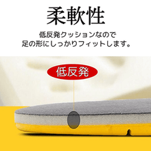 画像をギャラリービューアに読み込む, 靴の中敷き インソール 柔軟性
