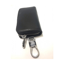 画像をギャラリービューアに読み込む, スマートキーケース メンズ　レディース　6連　レザー　バイクキー　30代　40代　カード入る　スマートキーも入る　おしゃれ ラウンドファスナー　安い
