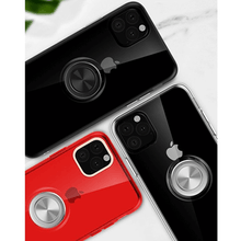 画像をギャラリービューアに読み込む, iPhoneXR・11・11Pro・11ProMax カバーケースマグネット バンカーリング  背面
