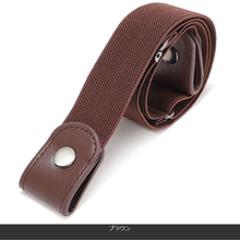 画像をギャラリービューアに読み込む, ゴムベルト レディース 　おしゃれ　布　バックルなし　3cm　のみ　黒　白　3cm　30mm　100cm メンズ　カジュアル　ゴムベルト　細
