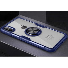 画像をギャラリービューアに読み込む, iPhoneX・iPhoneXS・iPhoneXRカバーケース ブルー×ブラック1
